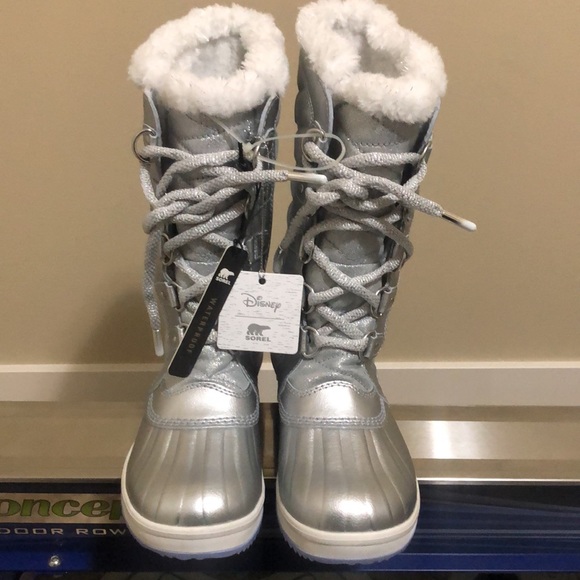 Sorel Youth Girls Disney Frozen Tofino 2 II Waterproof Boots - Picture 2 of 5